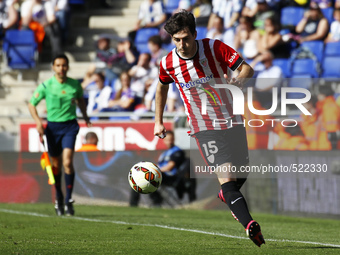 BARCELONA - april 12- SPAIN: Iraola in the match between RCD Espanyol and Athletic Club, for the week 31 of the Liga BBVA, played at the Pow...