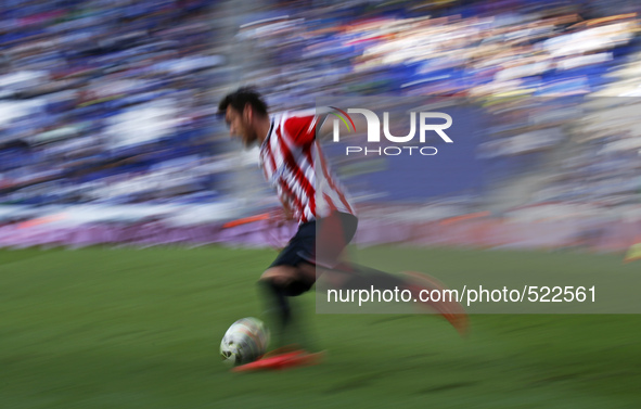 BARCELONA - april 12- SPAIN: Ibai in the match between RCD Espanyol and Athletic Club, for the week 31 of the Liga BBVA, played at the Power...