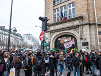 As many other high school all over in France,some students, with some parents and teachers, on 5 February 2020, blocked the high school Jule...