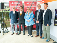 Presentation of the ORC World Championship to the media by Enrique Corominas, Ivan Tibau , Maite Fandos, joaquim Barenys and Damian Ribas in...