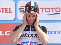 UK's Mark Cavendish (Etixx QuickStep) wins the second stage, the 182km Alanya-Antalya second stage of the 51st Presidential Cycling Tour of...