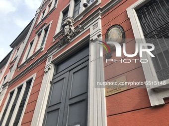 A view of a children school closed due to Coronavirus emergency in Milan, Italy, on March 5, 2020. In order to limit the Coronavirus emergen...