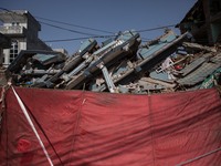 Building collapsed at the Gonggabu District in Kathmandu, 
a total of 6 people where kills inside this building the April 25th, 2015.
The...
