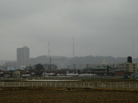 March 16, 2011-Sendai, Japan-View of fog and calm onoutside of Sendai on March 16, 2011, Japan. On 11 March 2011, an earthquake hit Japan wi...