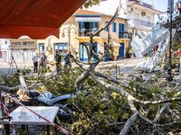 A small light aircraft of general aviation had an accident as it smashed onto a building in Proti Town in Serres region, after crashed hitti...