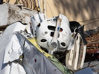 A small light aircraft of general aviation had an accident as it smashed onto a building in Proti Town in Serres region, after crashed hitti...