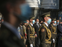 The commemorative ceremony at the territory of Defence Ministry in Kyiv, Ukraine, August 29, 2020. Ukraine commemorates its soldiers and vol...