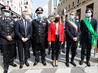 The Mayor of Milan Beppe Sala at the commemoration for the 38th anniversary of the death of General Carlo Alberto dalla Chiesa, killed by th...
