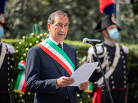 Giuseppe Sala attends commemoration for the 38th anniversary of the death of General Carlo Alberto dalla Chiesa, killed by mafia, in Piazza...