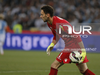 Etrit Berisha during the final of TIM Cup match between SS Lazio vs Juventus FC at the Olympic Stafium of Rome  on may 20, 2015 in Rome, Ita...