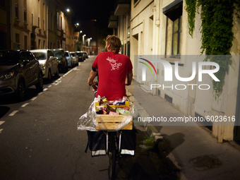 Tarin rides again his bicycle to the next supermarket. Tarin, a young man, searches for food in trash containers next to supermarkets. When...
