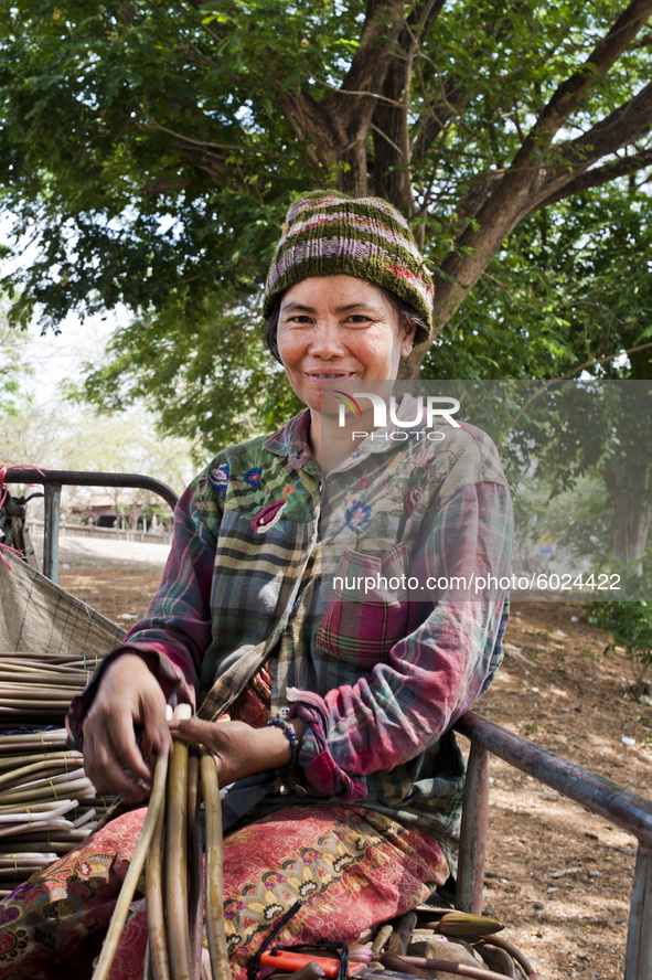 Potrait of a Khmer woman in Battambang, Cambodia, in April 2016. 