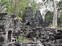 Angkor Wat temples in Siem Reap, Cambodia, in April 2016. (