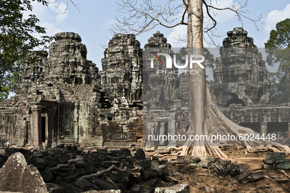 Angkor Wat temples in Siem Reap, Cambodia, in April 2016. 