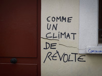 The Youth For Climate Movement occupies a city square and the streets around it to raise awareness about climate change in Paris, France, on...