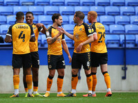  Newports Tristan Abrahams celebrates making  it 1-0   during the Sky Bet League 2 match between Bolton Wanderers and Newport County at the...