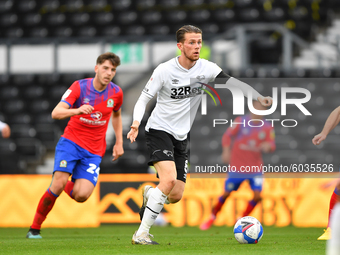  
Max Bird of Derby County during the Sky Bet Championship match between Derby County and Blackburn Rovers at the Pride Park, DerbyDerby, E...