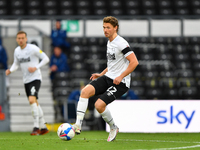  
George Evans of Derby County during the Sky Bet Championship match between Derby County and Blackburn Rovers at the Pride Park, DerbyDerb...