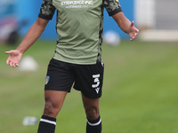  Cohen Bramall of Colchester United during the Sky Bet League 2 match between Barrow and Colchester United at the Holker Street, Barrow-in-F...