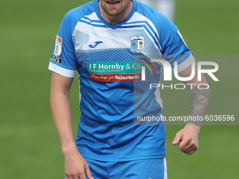       Scott Quigley of Barrow during the Sky Bet League 2 match between Barrow and Colchester United at the Holker Street, Barrow-in-Furness...