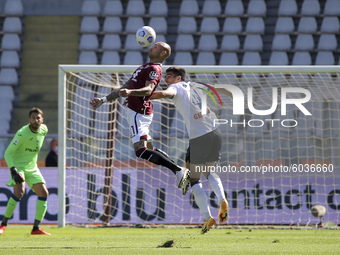 Simone Zaza of Torino FC in action during the Serie A match between Torino FC and Atalanta BC at Stadio Olimpico di Torino on September 26,...
