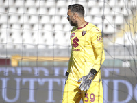 Salvatore Sirigu of Torino FC in action during the Serie A match between Torino FC and Atalanta BC at Stadio Olimpico di Torino on September...