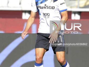 Remo Freuler of Atalanta BC in action during the Serie A match between Torino FC and Atalanta BC at Stadio Olimpico di Torino on September 2...