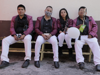 Musicians from San Francisco Culhuacán in Coyoacán, Mexico City, celebrated the Day of San Francisco de Asís with some melodies on the occas...