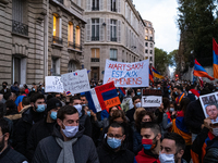 A few thousands Armenian responded to the call of The Coordinating Council of Armenian Organisations of France for the gathering ''for the r...
