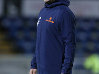 Hartlepool United assistant manager Joe Parkinson during the Vanarama National League match between Hartlepool United and Bromley at Victori...