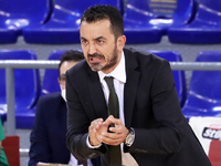 Georgios Vovoras during the match between FC Barcelona and Panathinaikos BC, corresponding to the week 4 of the Euroleague, played at the Pa...