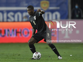 David Alaba of Austria in action during during match against Romania of UEFA Nations League football match in Ploiesti city October 14, 2020...