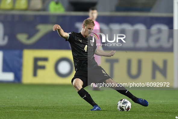 Martin Hinteregger of Austria in action during during match against Romania of UEFA Nations League football match in Ploiesti city October 1...