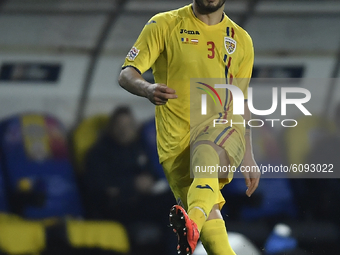 Alin Tosca of Romania during match against Romania of UEFA Nations League football match in Ploiesti city October 14, 2020. (