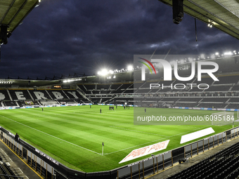 General view of Pride Park, home to Derby County during the Sky Bet Championship match between Derby County and Watford at the Pride Park, D...