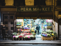 In the Parisian district of the Opera, a grocery store is welcoming its last customers before having to close early, while the curfew introd...