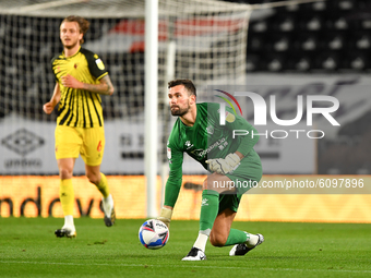 
Ben Foster of Watford during the Sky Bet Championship match between Derby County and Watford at the Pride Park, Derby, England on  16th Oct...
