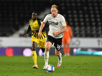 
Matthew Clarke of Derby County during the Sky Bet Championship match between Derby County and Watford at the Pride Park, Derby, England on...