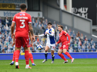 John Buckley of Blackburn Rovers  during the Sky Bet Championship match between Blackburn Rovers and Nottingham Forest at Ewood Park, Blackb...