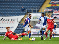 Jack Colback of Nottingham Forest slides in during the Sky Bet Championship match between Blackburn Rovers and Nottingham Forest at Ewood Pa...