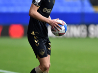 Oldham Athletic's Tom Hamer  during the Sky Bet League 2 match between Bolton Wanderers and Oldham Athletic at the Reebok Stadium, Bolton on...