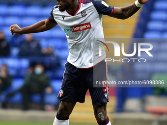 Bolton Wanderers' Ricardo Santos during the Sky Bet League 2 match between Bolton Wanderers and Oldham Athletic at the Reebok Stadium, Bolto...