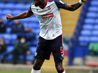 Bolton Wanderers' Ricardo Santos during the Sky Bet League 2 match between Bolton Wanderers and Oldham Athletic at the Reebok Stadium, Bolto...