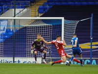 Ipswich Towns Gwion Edwards scores for the home side  during the Sky Bet League 1 match between Ipswich Town and Accrington Stanley at Portm...