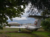 A view of old planes in an empty Burgas Aviation Museum.
Passenger numbers at Bulgaria's coastal airports of Varna and Burgas slumped by 75....