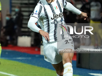 Adrien Rabiot of  Juventus Fc during the Serie A match between Fc Crotone and Juventus Fc on October 17, 2020 stadium 