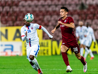 Nicolae Carnat in action during the 7th game in the Romania League 1 between CFR Cluj and FC Botosani, at Dr.-Constantin-Radulescu-Stadium,...