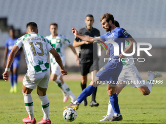 Ruben Lima of Belenenses SAD in action during the Liga NOS match between Belenenses SAD and Moreirense FC at Jamor Stadium on October 18, 20...