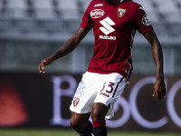 Torino defender Nicolas N'Koulou (33) in action during the Serie A football match n.4 TORINO - CAGLIARI on October 18, 2020 at the Stadio Ol...