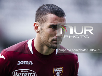 Torino forward Federico Bonazzoli (26) looks on during the Serie A football match n.4 TORINO - CAGLIARI on October 18, 2020 at the Stadio Ol...